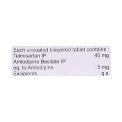 Telmifine Am 40 Tablet 10