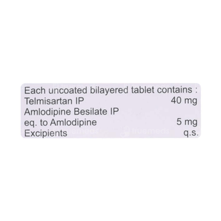 Telmifine Am 40 Tablet 10