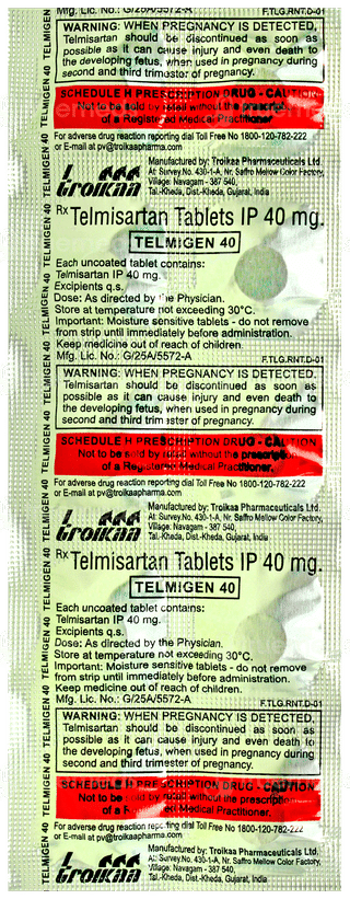 Telmigen 40 Tablet 10