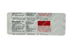 Telmijub 20 Tablet 10 Telmijub 20 Tablet 10