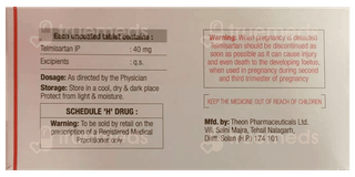 Telmijub 40 Tablet 10