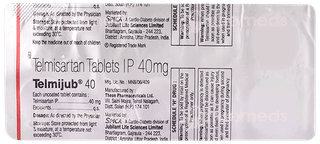 Telmijub 40 Tablet 10