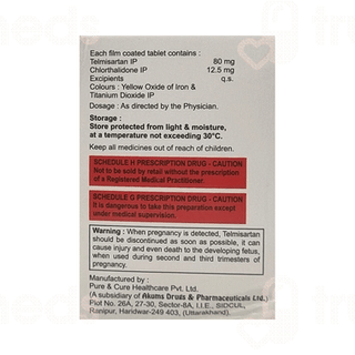 Telmijub Ch 80 Tablet 15
