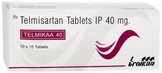 Telmikaa 40 Tablet 10