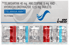 Telmikaa Amh Tablet 10