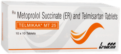 Telmikaa Mt 25 Tablet 10