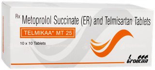 Telmikaa Mt 25 Tablet 10
