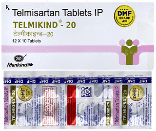 Telmikind 20 Tablet 10