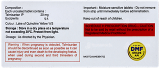 Telmikind 20 Tablet 10