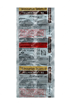 Telmikind 40 MG Tablet 10