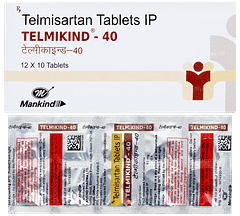 Telmikind 40 Tablet 10