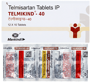 Telmikind 40 Tablet 10