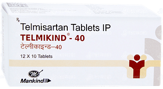 Telmikind 40 Tablet 10