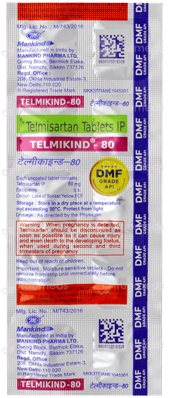 Telmikind 80 Tablet 10
