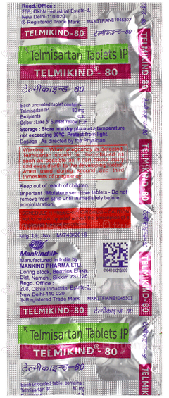 Telmikind 80 Tablet 10