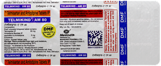 Telmikind Am 80 Tablet 10