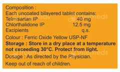 Telmikind Ct 40 Tablet 10