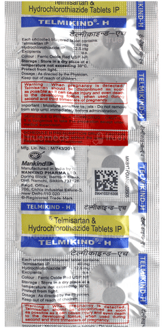 Telmikind H Tablet 10 Telmikind H Tablet 10