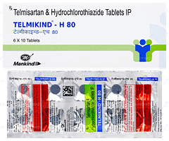 Telmikind H 80 Tablet 10