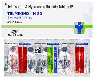 Telmikind H 80 Tablet 10