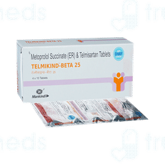 Telmikind Beta 25 Tablet 10