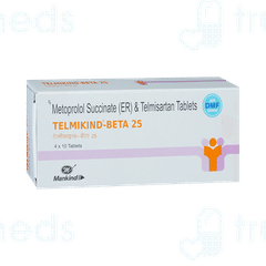 Telmikind Beta 25 Tablet 10