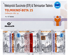 Telmikind Beta 25 Tablet 10