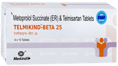 Telmikind Beta 25 Tablet 10