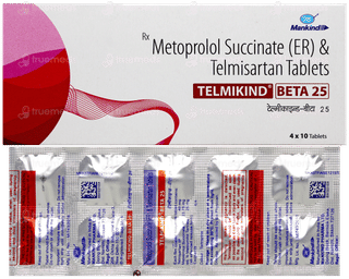 Telmikind Beta 25 Tablet 10