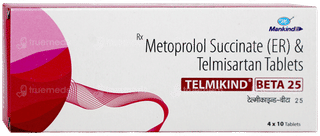 Telmikind Beta 25 Tablet 10