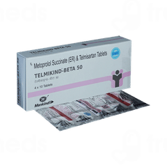 Telmikind Beta 50 Tablet 10