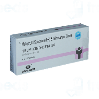 Telmikind Beta 50 Tablet 10