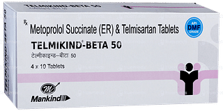 Telmikind Beta 50 Tablet 10