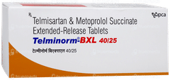 Telminorm Bxl 40/25 Tablet 10 Telminorm Bxl 40/25 Tablet 10