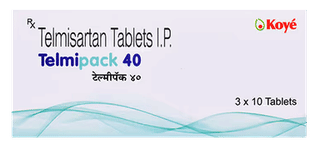 Telmipack 40 3 Pack Of 10 Tablets