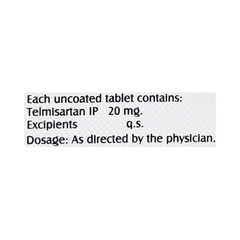 Telmipharm 20 Tablet 10