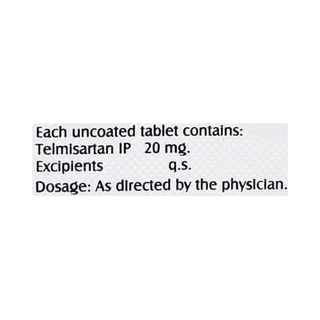 Telmipharm 20 Tablet 10