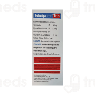 Telmiprime Trio Tablet 10