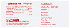 Telmiride Am Tablet 10