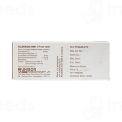 Telmiride Amh Tablet 10