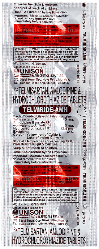 Telmiride Amh Tablet 10