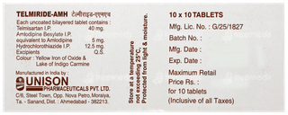 Telmiride Amh Tablet 10