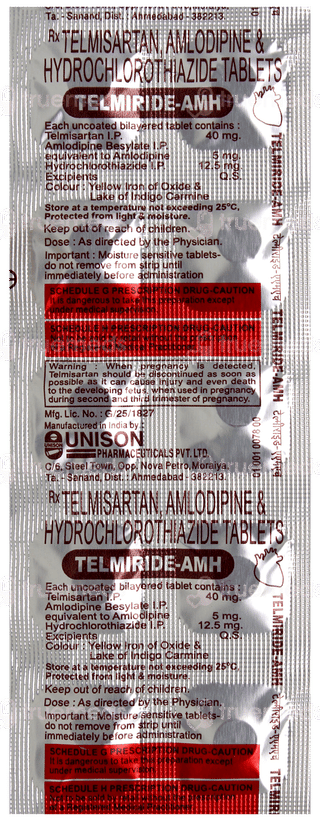 Telmiride Amh Tablet 10