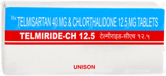 Telmiride Ch 12.5 Tablet 10 Telmiride Ch 12.5 Tablet 10