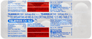 Telmiride Ch 12.5 Tablet 10