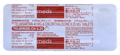 Telmiride Ch 6.25 Tablet 10 Telmiride Ch 6.25 Tablet 10