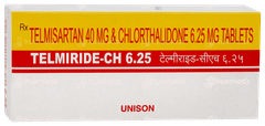 Telmiride Ch 6.25 Tablet 10 Telmiride Ch 6.25 Tablet 10