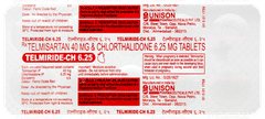 Telmiride Ch 6.25 Tablet 10 Telmiride Ch 6.25 Tablet 10
