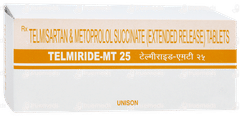 Telmiride Mt 25 Tablet 10 Telmiride Mt 25 Tablet 10