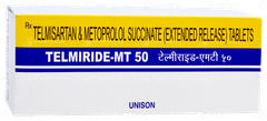 Telmiride Mt 50 Tablet 10 Telmiride Mt 50 Tablet 10